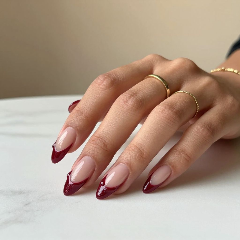 Dripping Gloss Nails with Raised Details