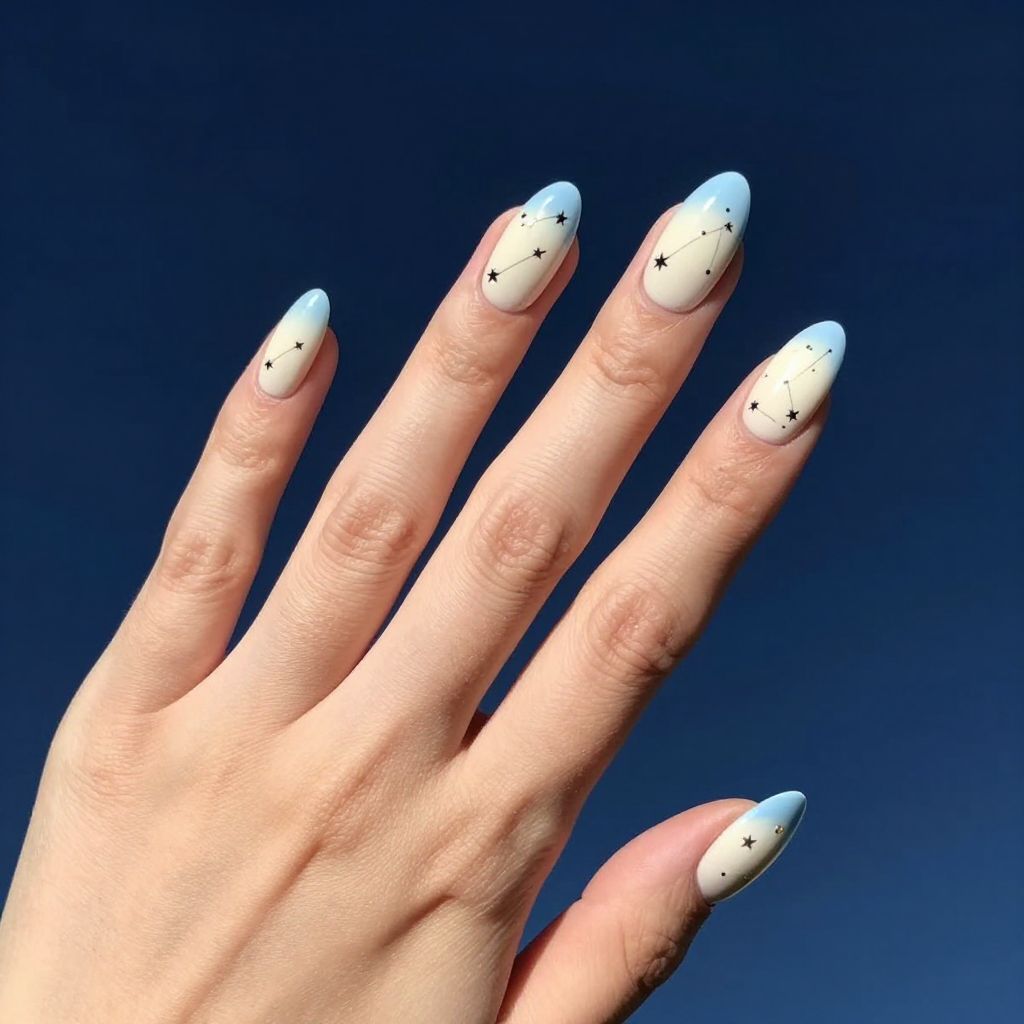 Acrylic French Tip nail idea 15