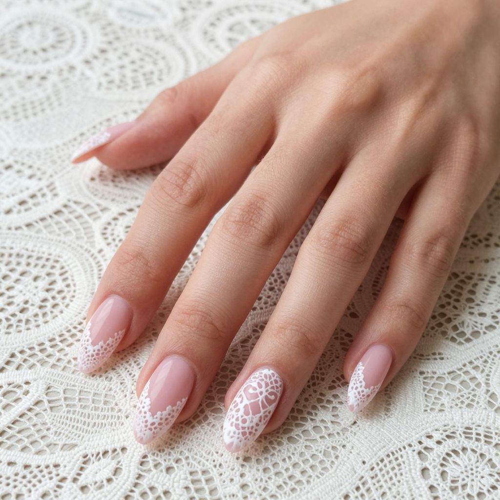 Short acrylic nails idea 13