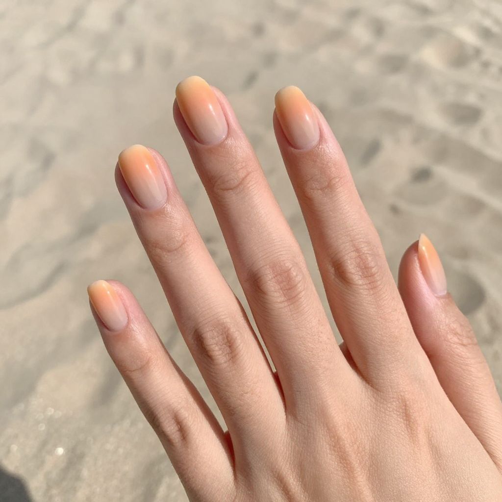 Short acrylic nails idea 15