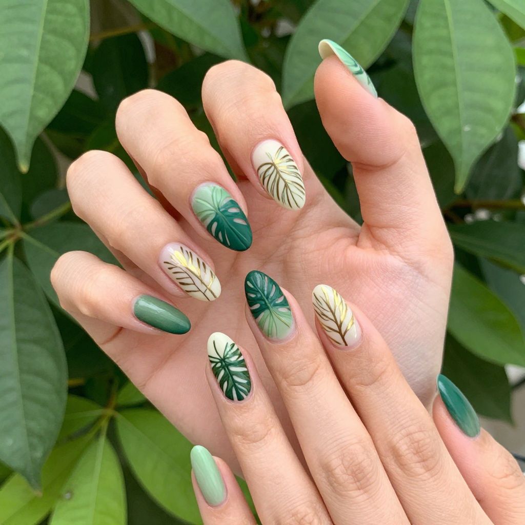 Airbrush nail idea 13