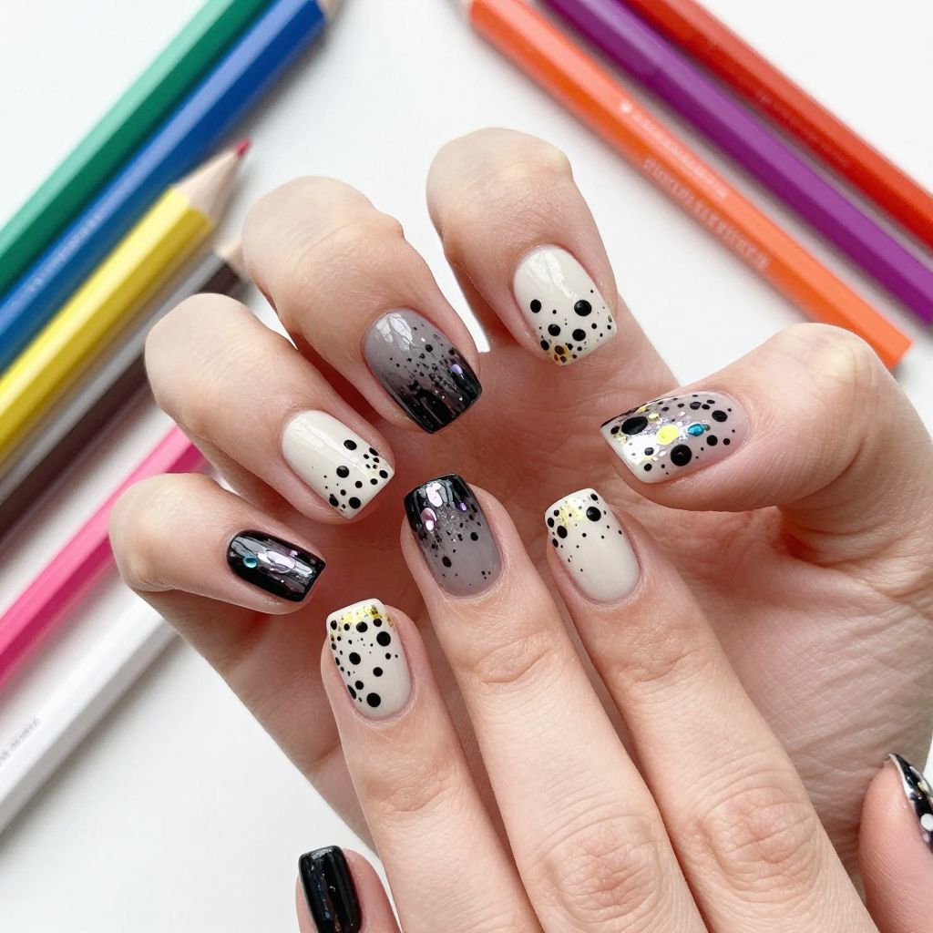 Airbrush nail idea 15