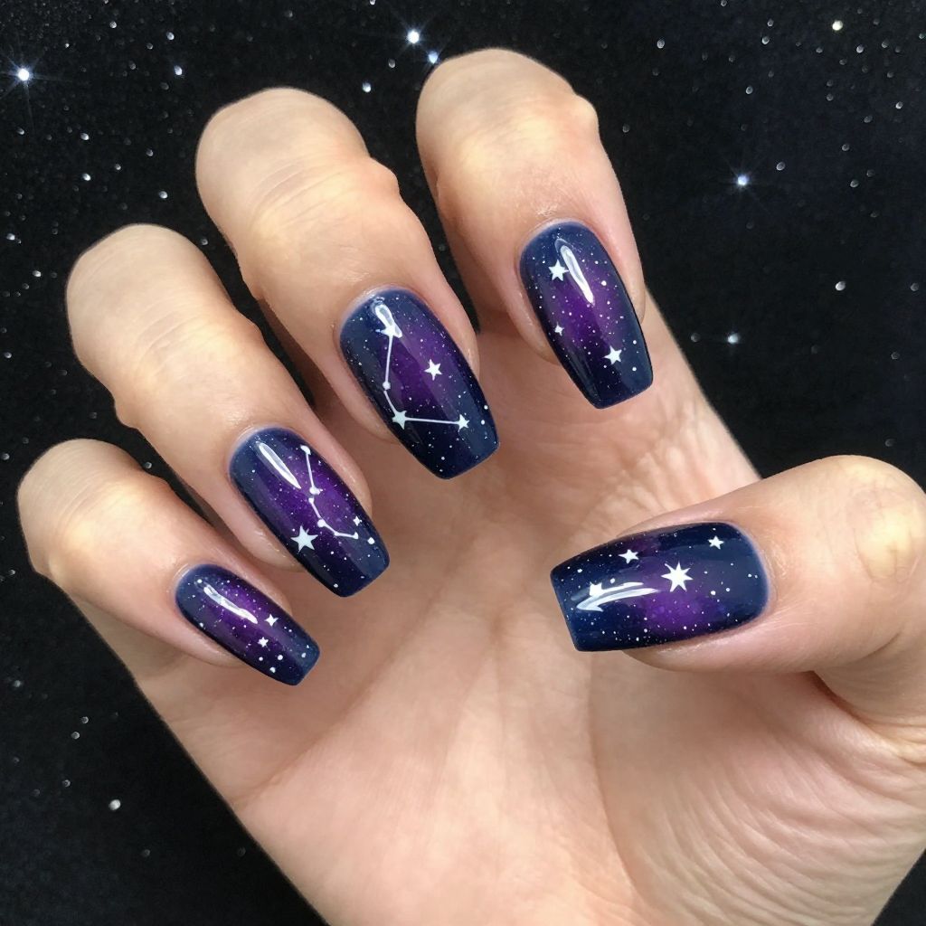 Airbrush nail idea 2