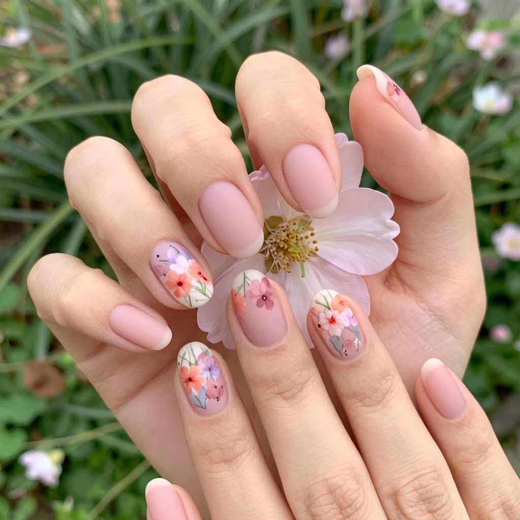 Airbrush nail idea 3