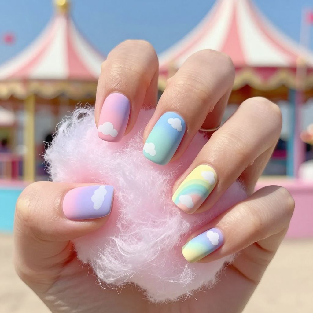 Airbrush nail idea 7