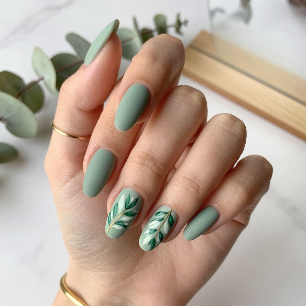 Almond Nail Designs 4