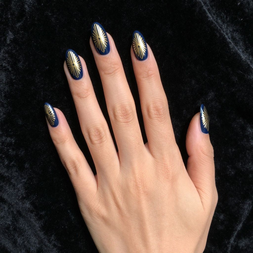 Almond Shaped Nails nail idea 12