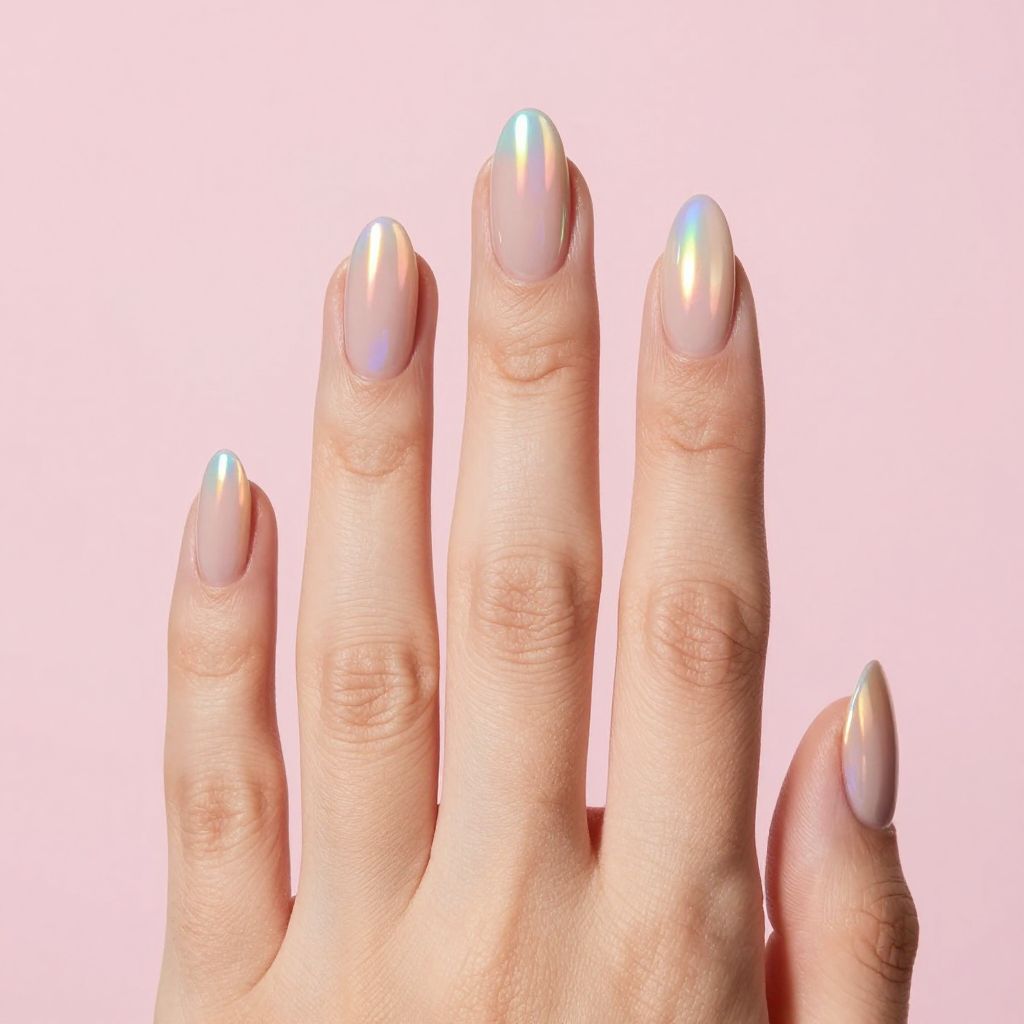 Almond Shaped Nails nail idea 15