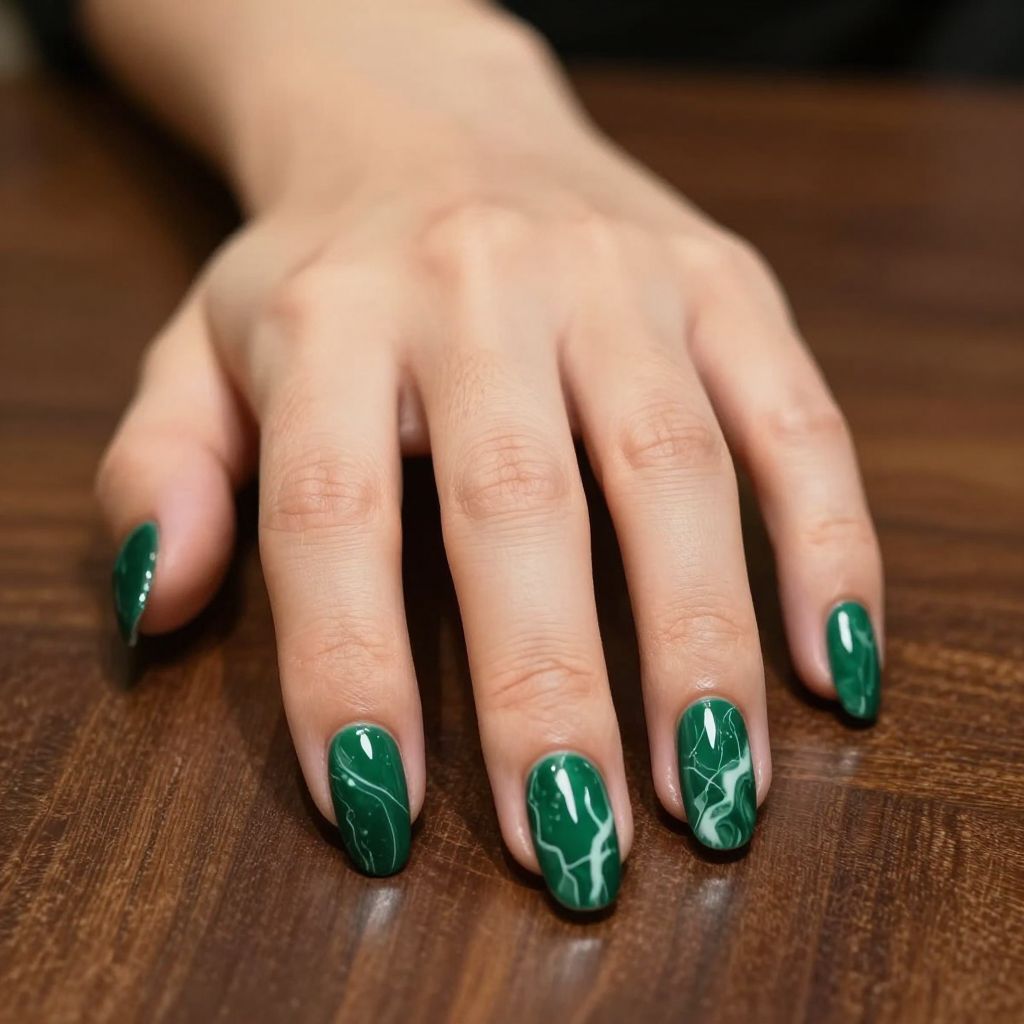 Almond Shaped Nails nail idea 2