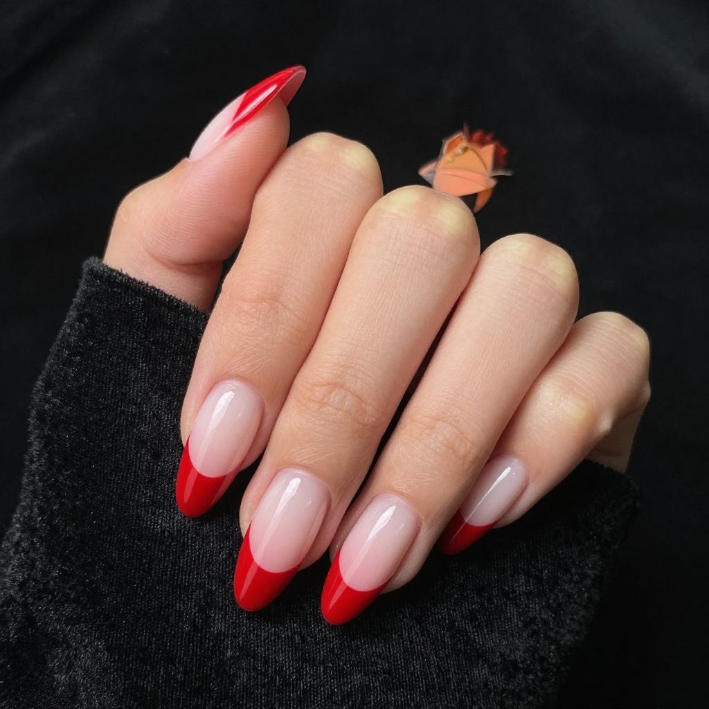 Almond Shaped Nails nail idea 5