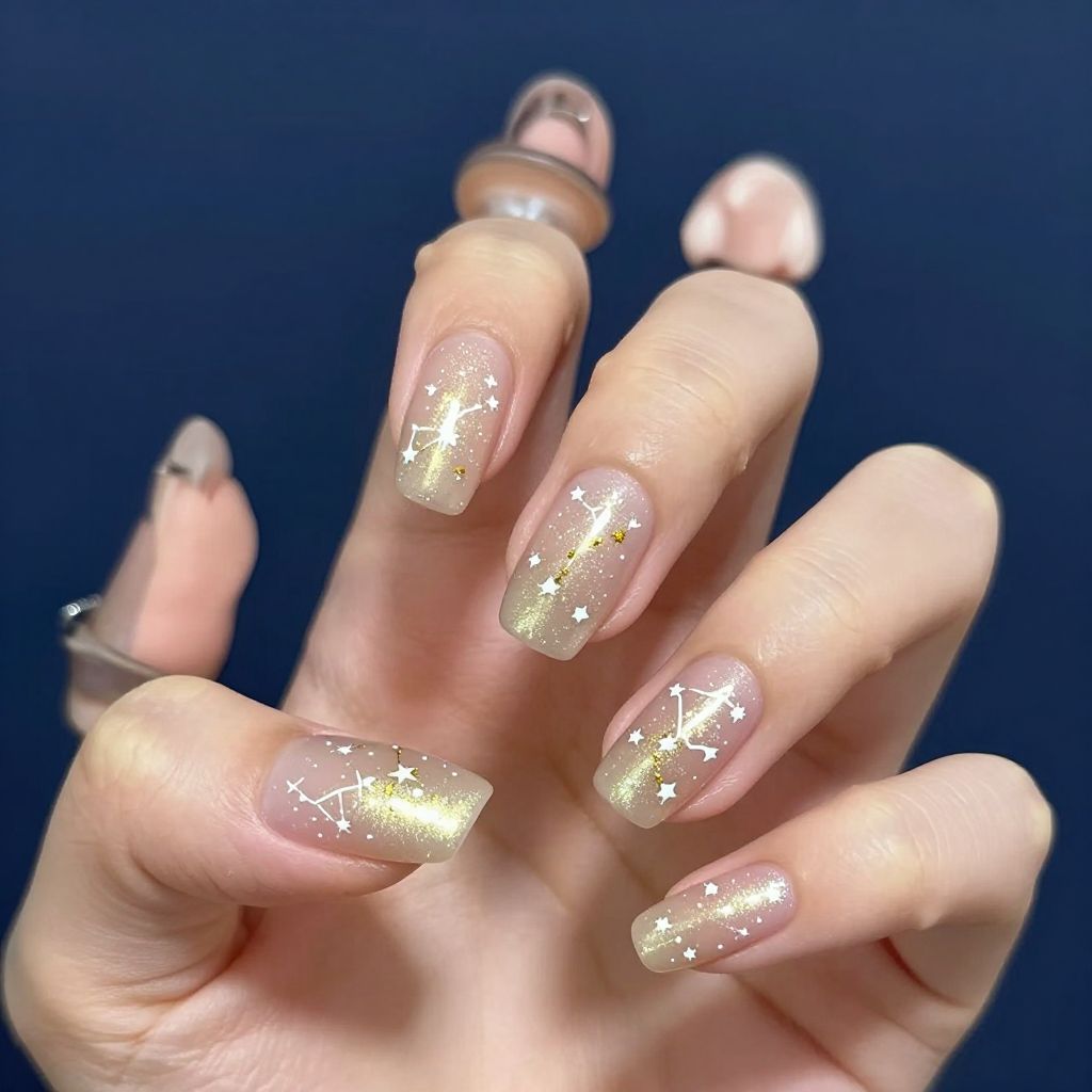 Almond Shaped Nails nail idea 6