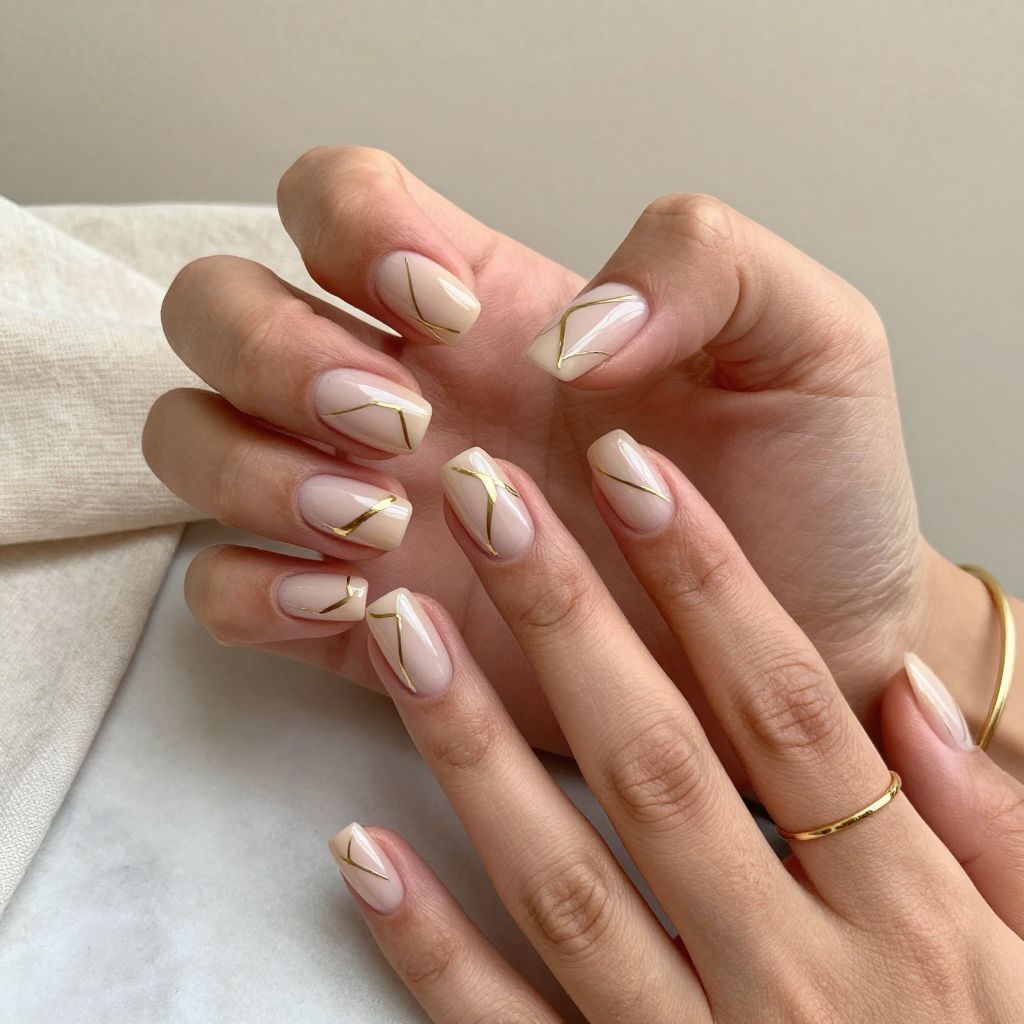 August nail design 3