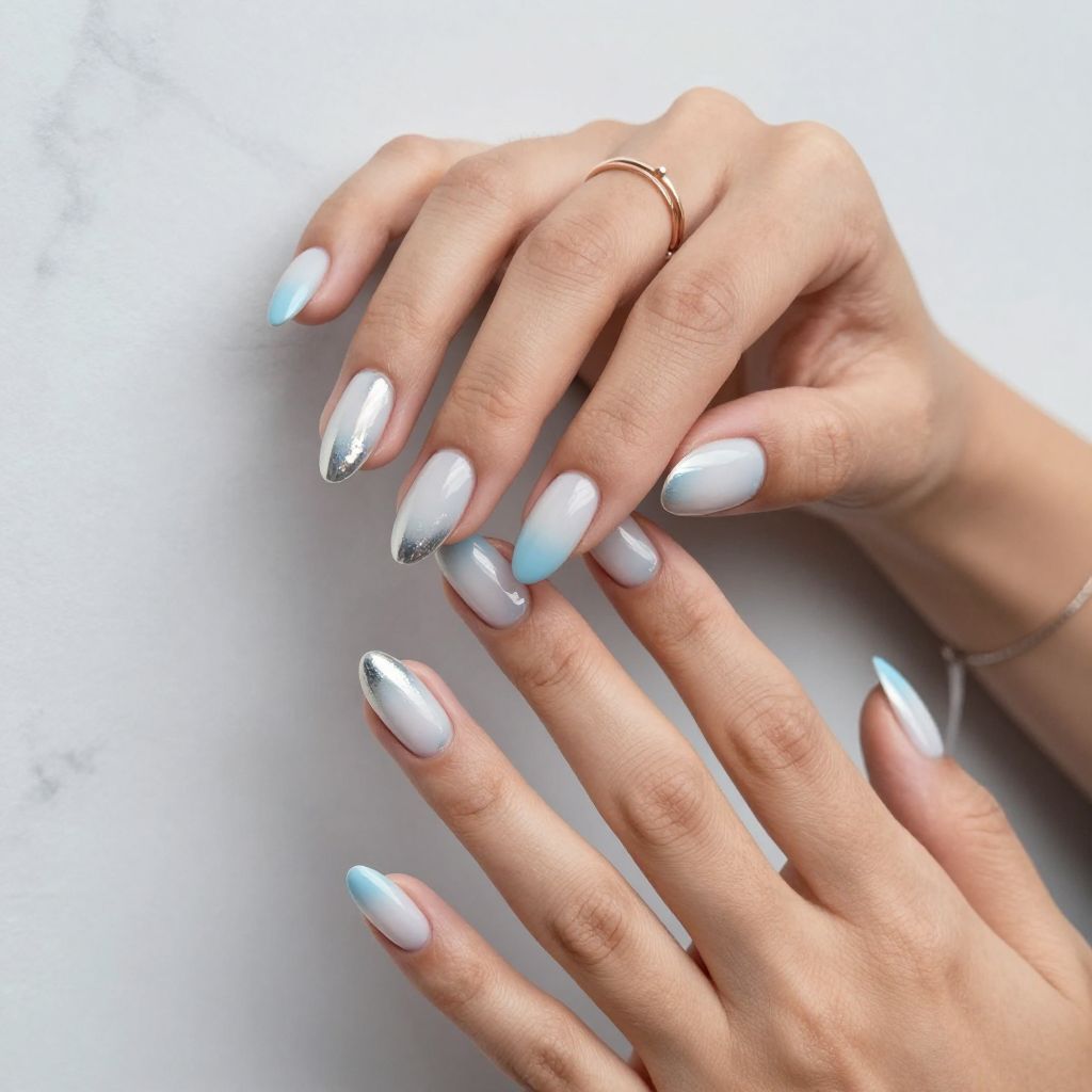 Baby Blue Nail Designs 12
