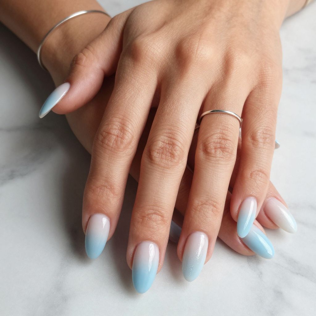 Baby Blue Nail Designs 2
