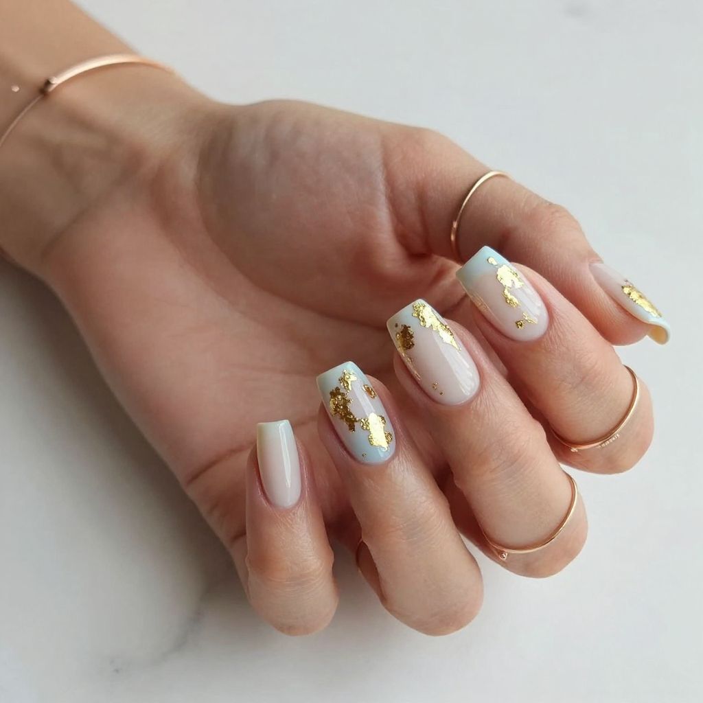 Baby Blue Nail Designs 3