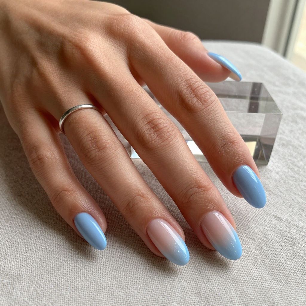 Baby Blue Nail Designs 8