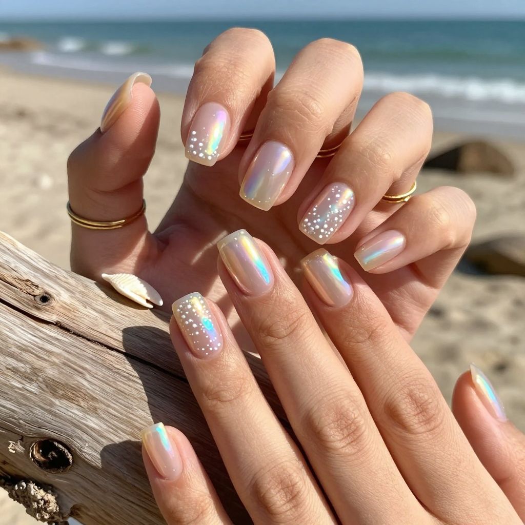 Iridescent Pearl Beach Glow