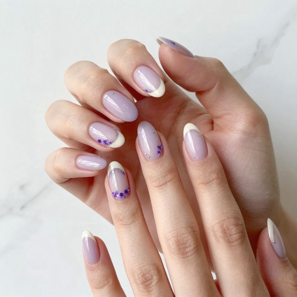 Blooming Gel Nail Designs nail idea 5