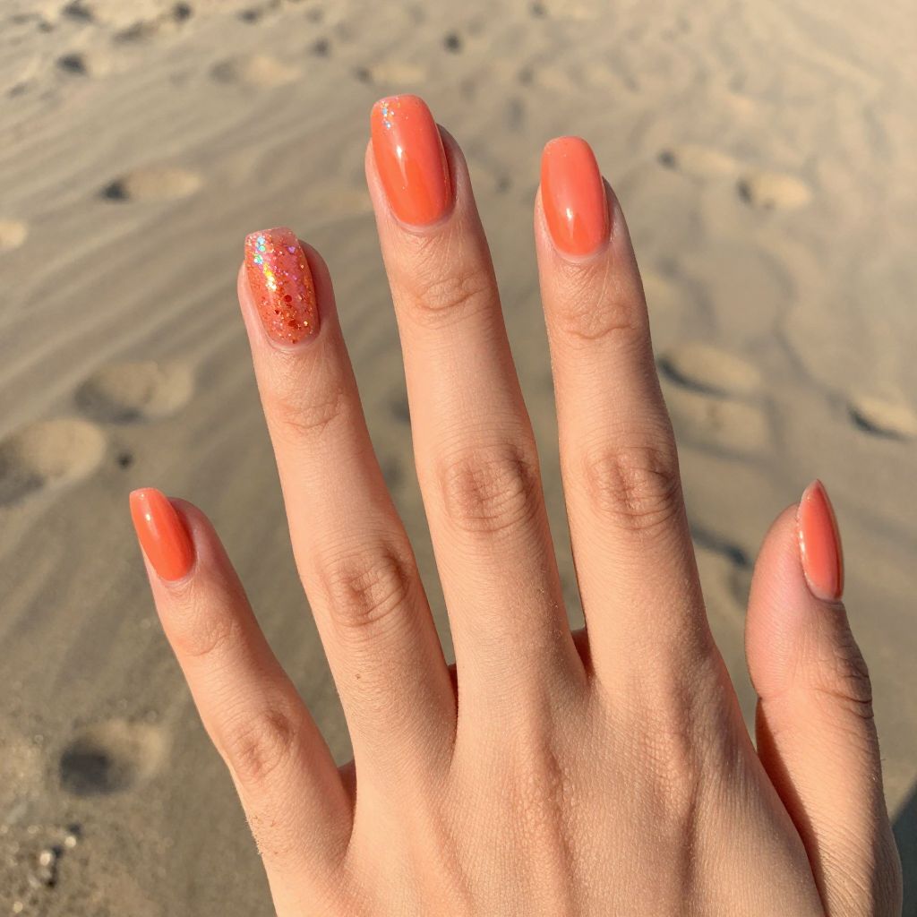 Bright Spring nail idea 3