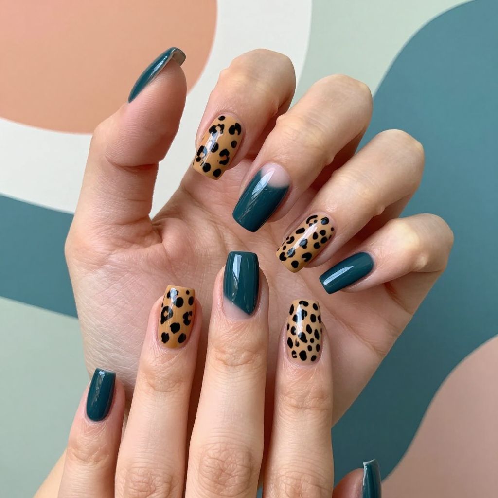 Cheetah Print Nail Designs nail idea 10