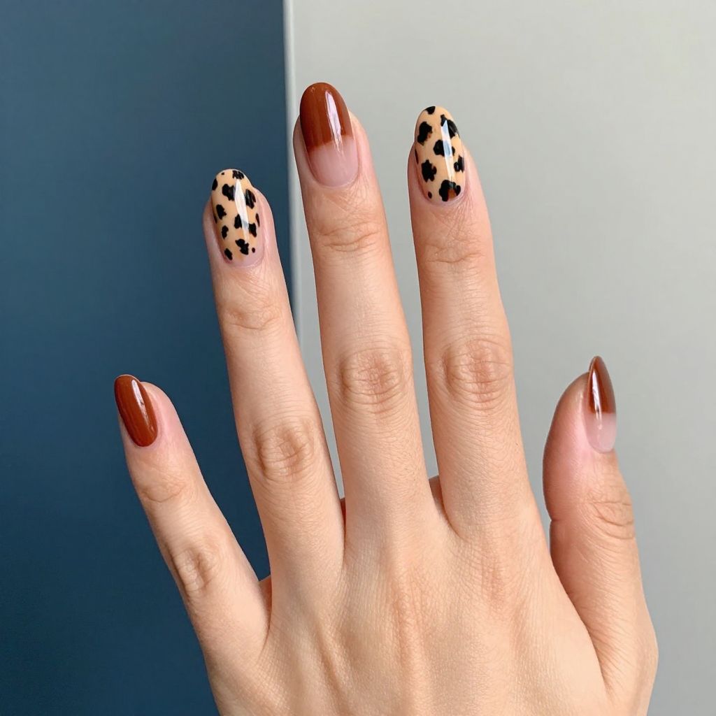 Cheetah Print Nail Designs nail idea 13