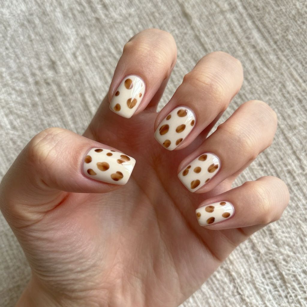 Cheetah Print Nail Designs nail idea 7
