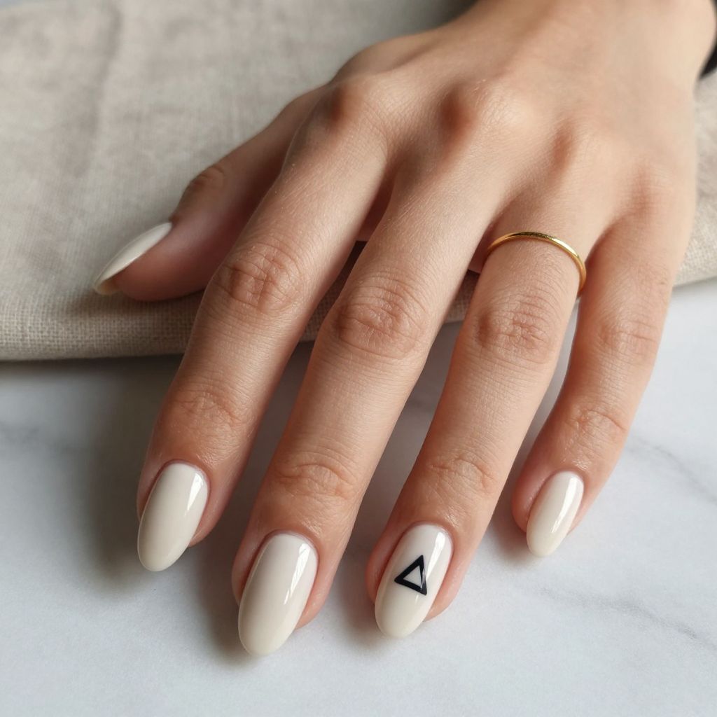 Classy Edgy Almond Nail Designs 15