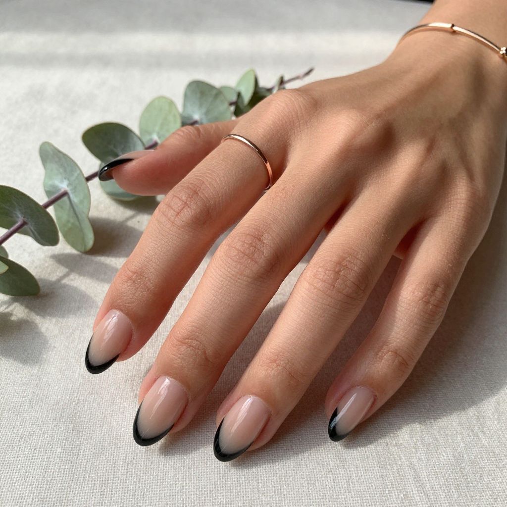 Classy Edgy Almond Nail Designs 8