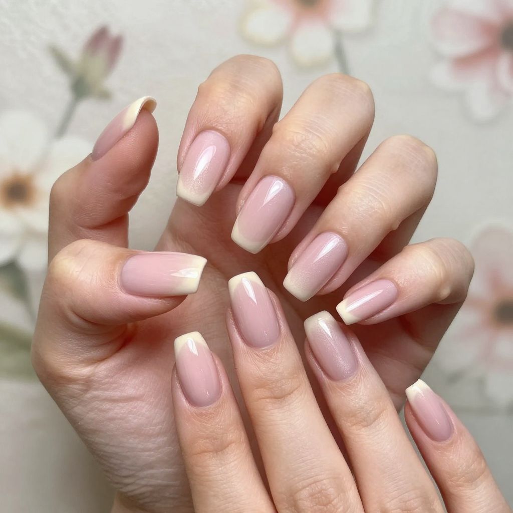 Classy French Tip Nail Designs For Summer nail idea 11