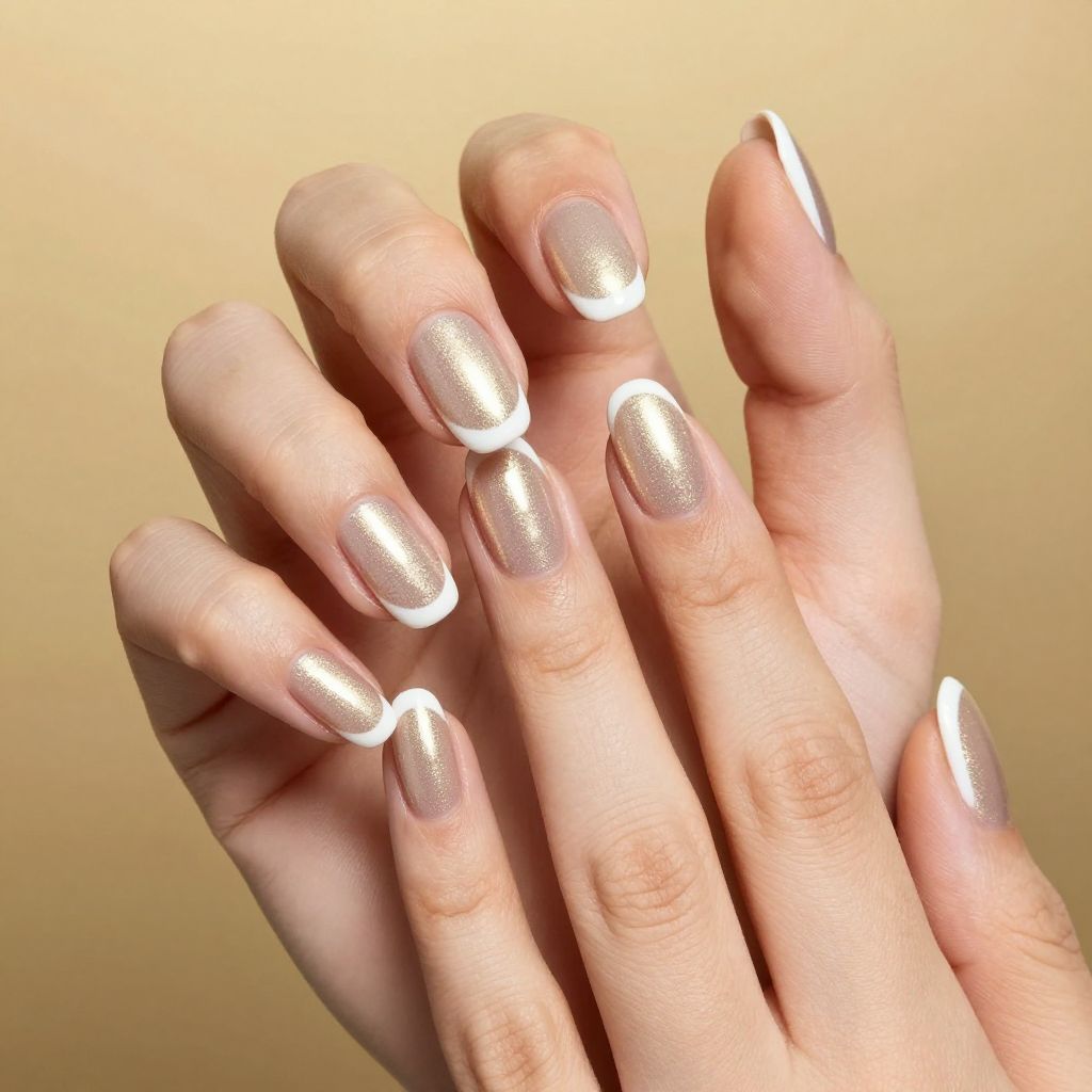Classy French Tip Nail Designs For Summer nail idea 13