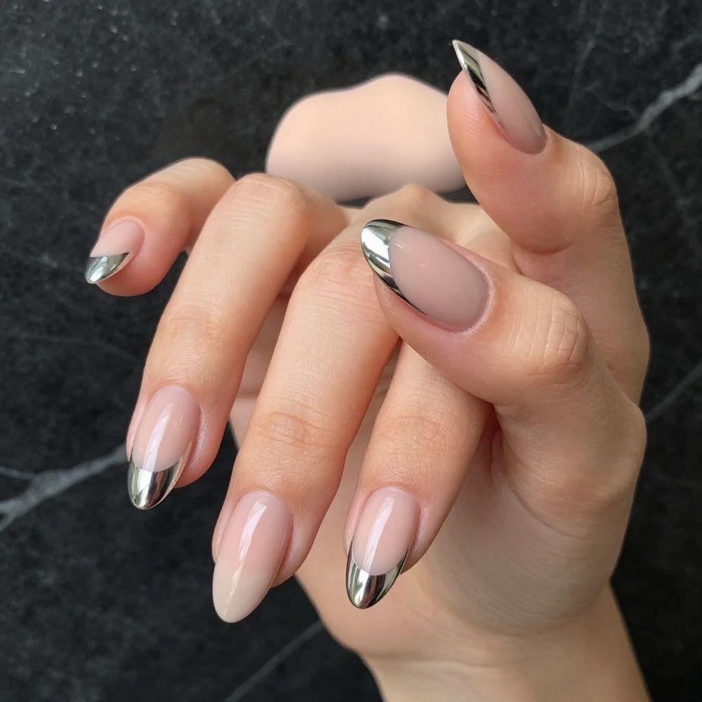 Classy French Tip Nail Designs For Summer nail idea 5