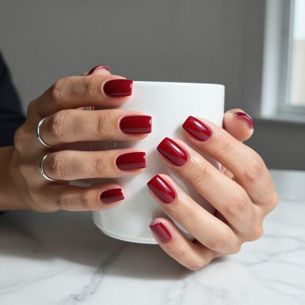 Classy Red Nail Designs 2