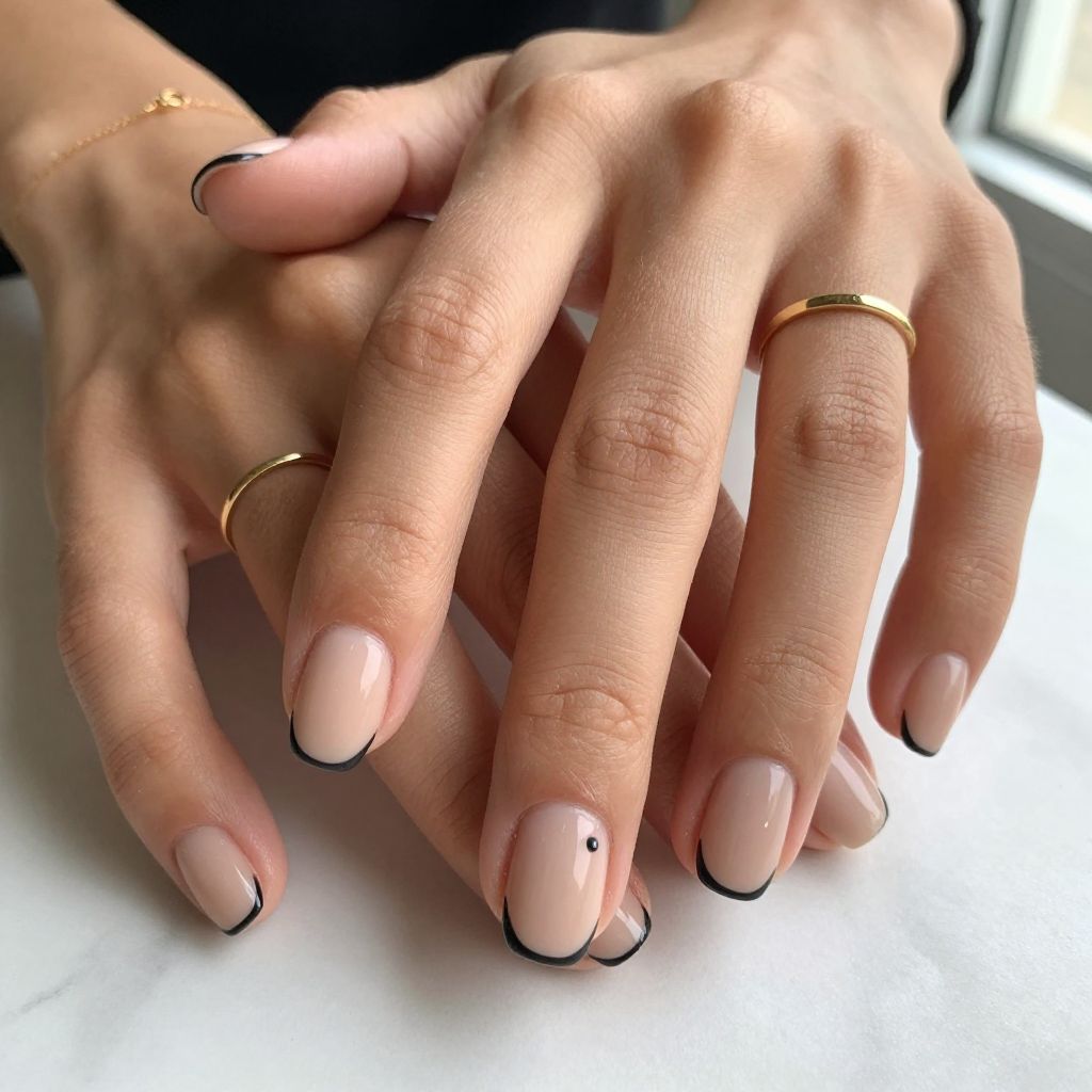 Classy Short Nail Designs 6