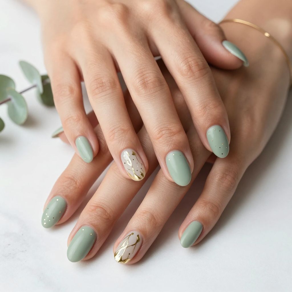 Classy Short Nail Designs 7