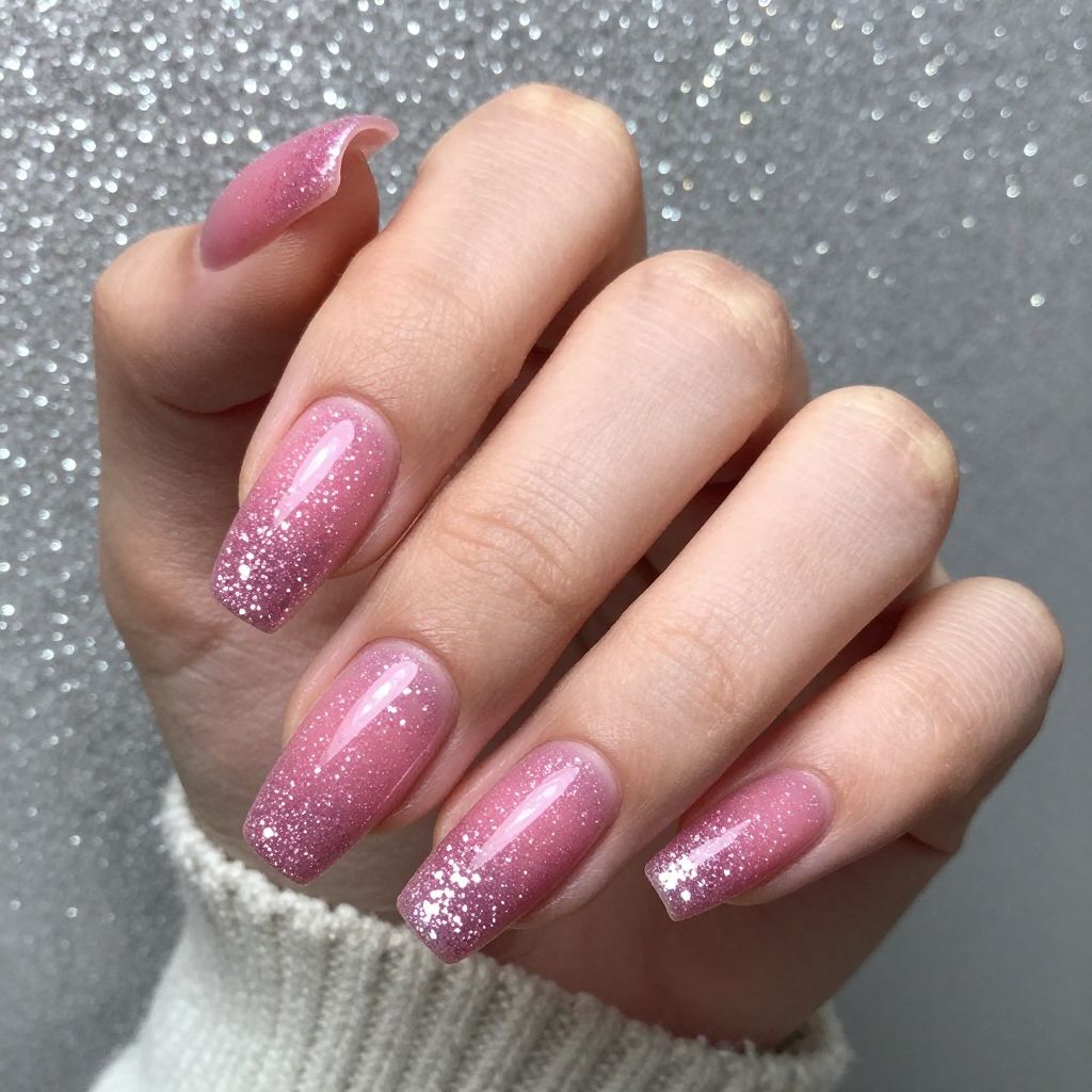 Cute Pink Nail Designs nail idea 11