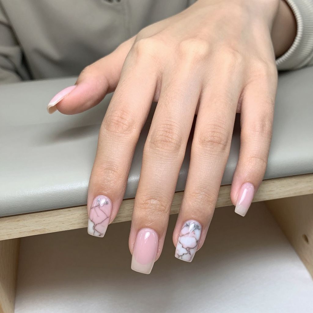 Cute Pink Nail Designs nail idea 3