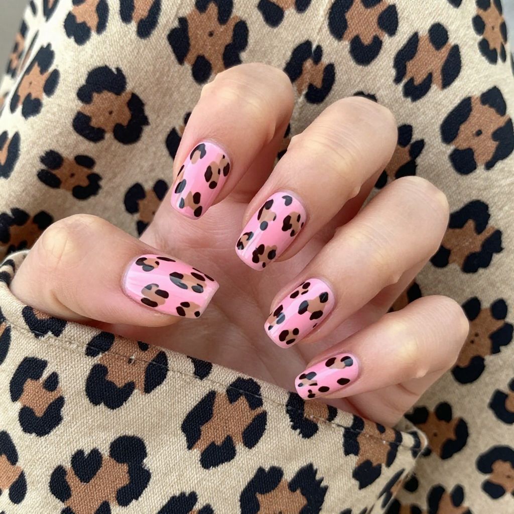 Cute Pink Nail Designs nail idea 7