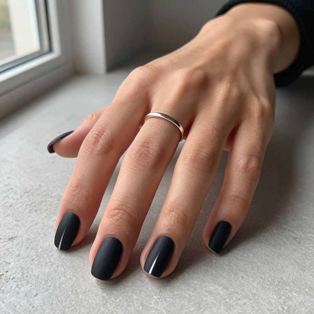 Dark Nail Designs 1