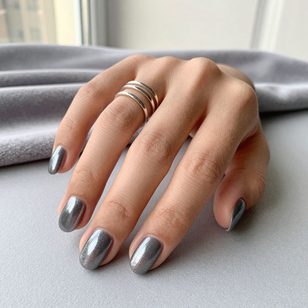 Dark Nail Designs 11
