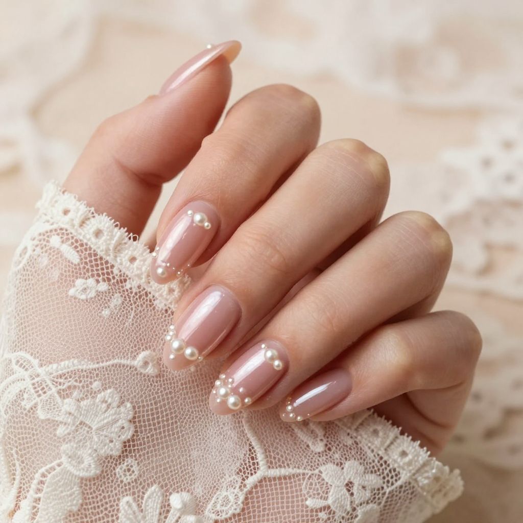 Short nails design idea 12