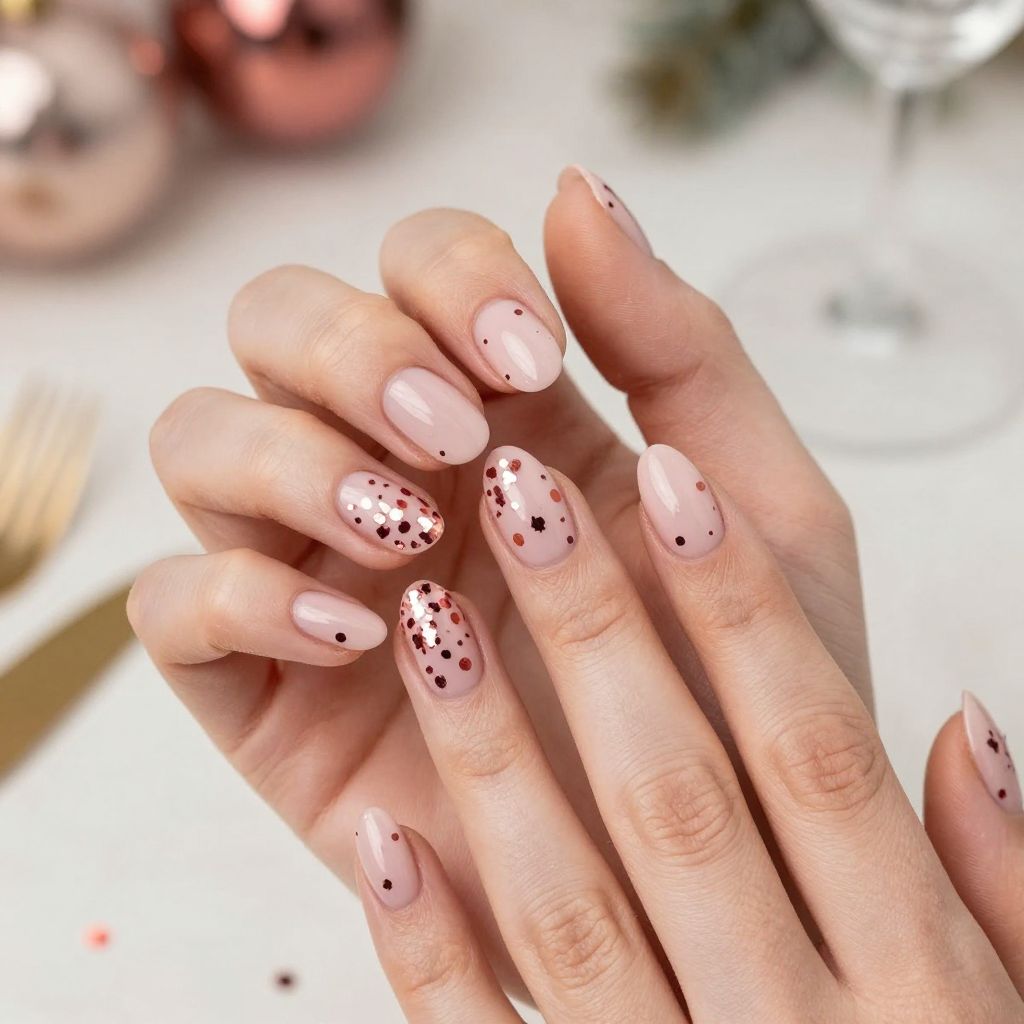 Short nails design idea 14