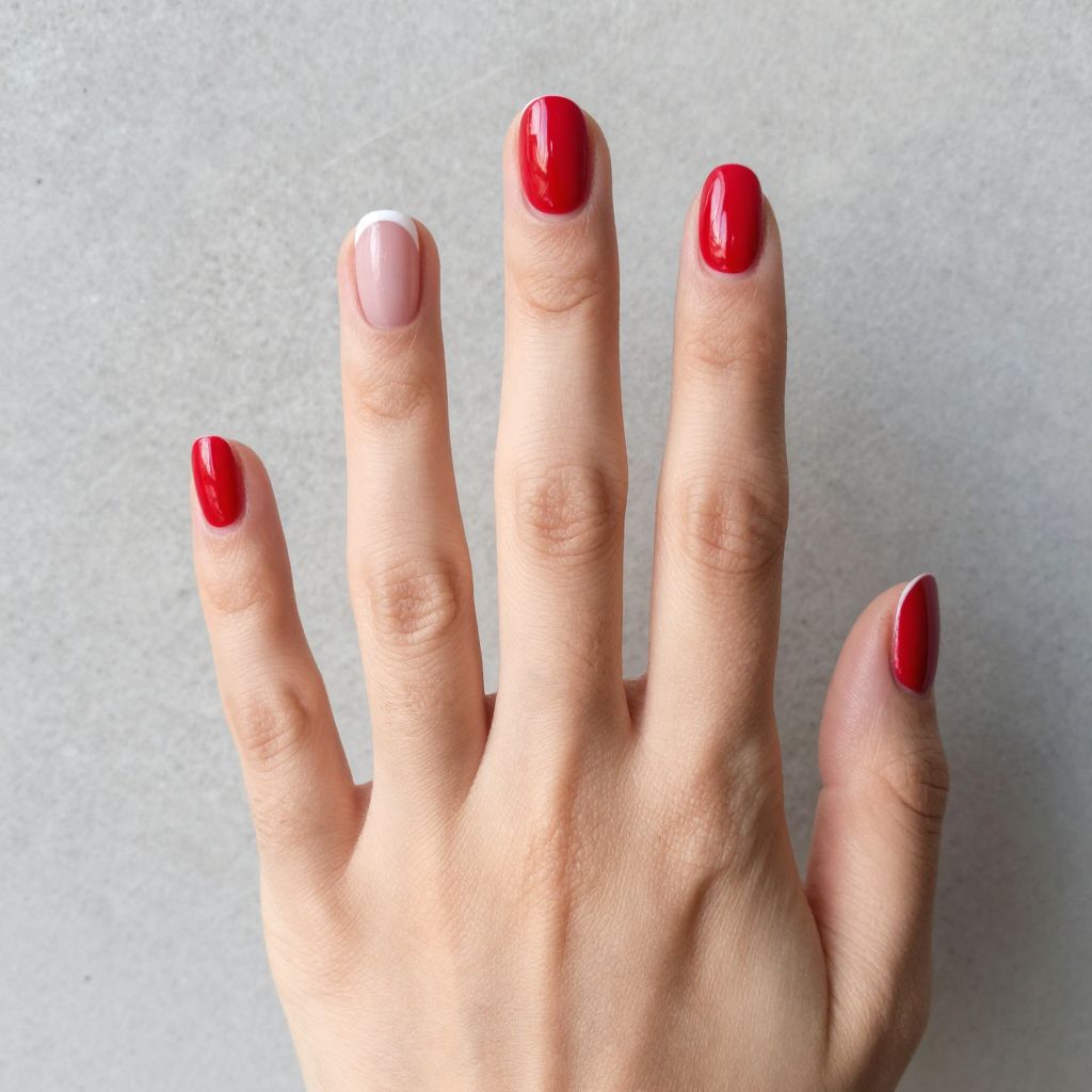 Short nails design idea 2