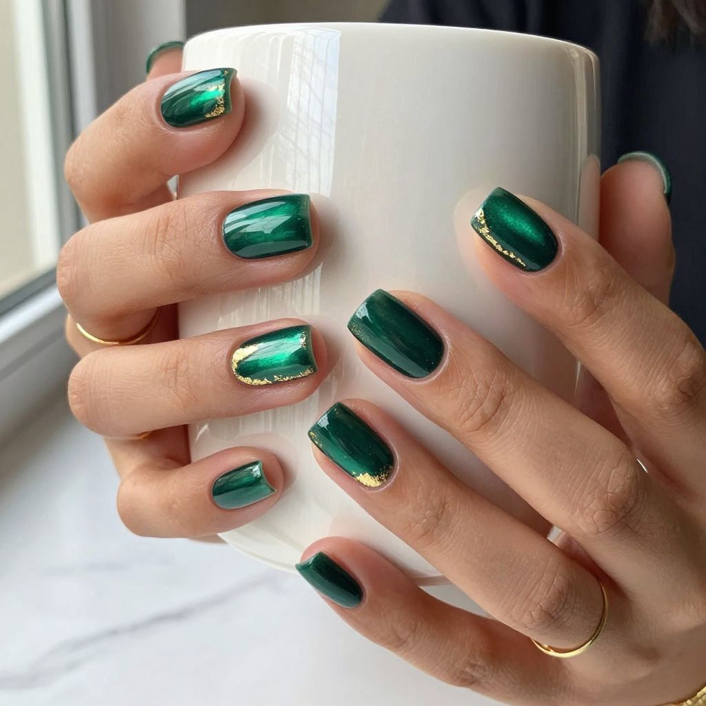 Layered Chrome with Solid Color Base