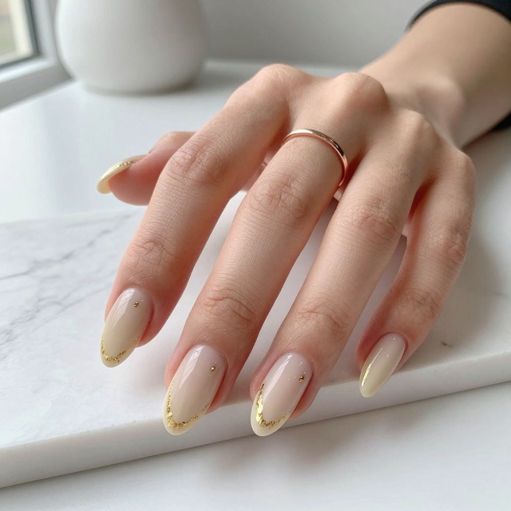 Elegant Classy Almond Nail Designs 1
