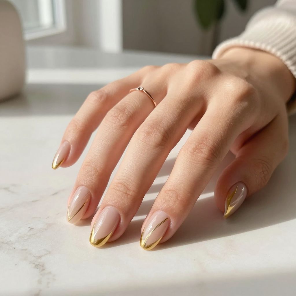 Elegant Classy Almond Nail Designs 13