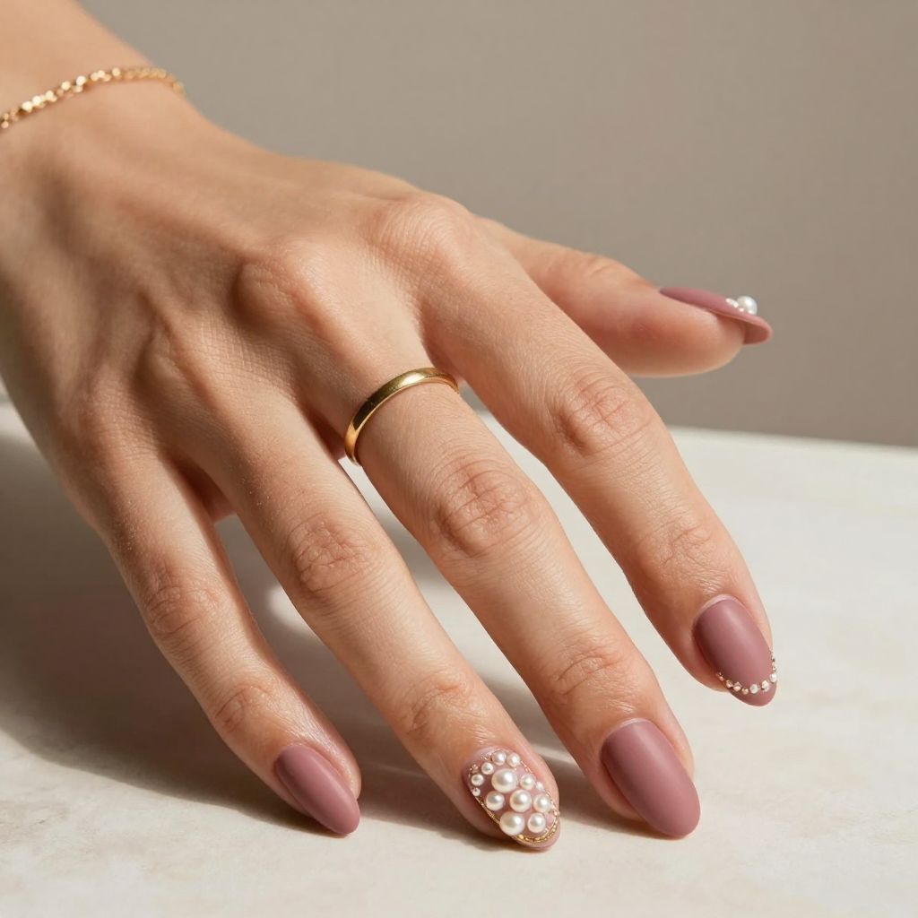 Elegant Classy Almond Nail Designs 14