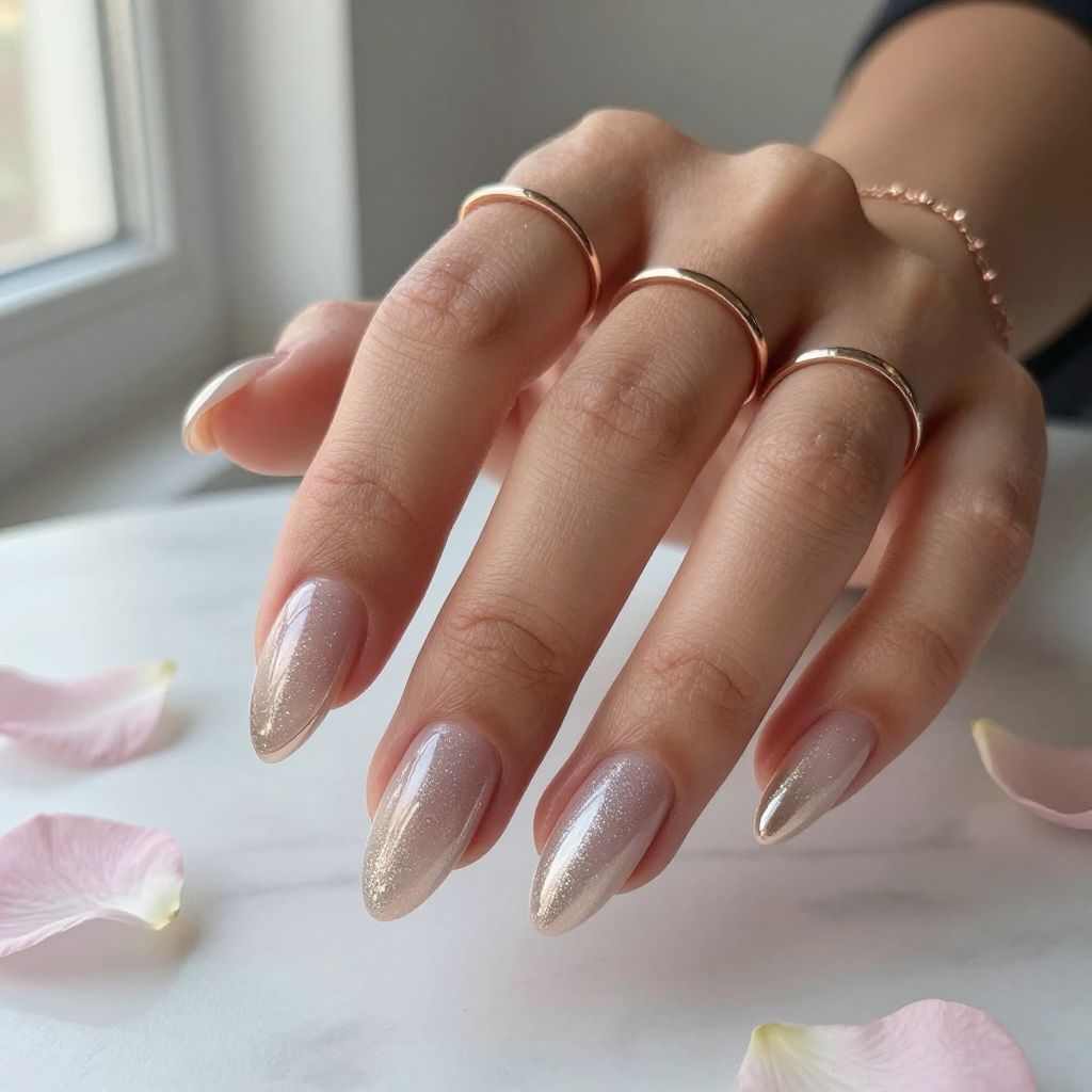 Elegant Classy Almond Nail Designs 4