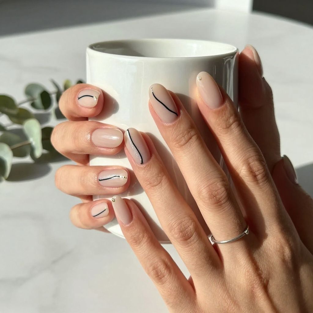 Elegant Classy Almond Nail Designs 5