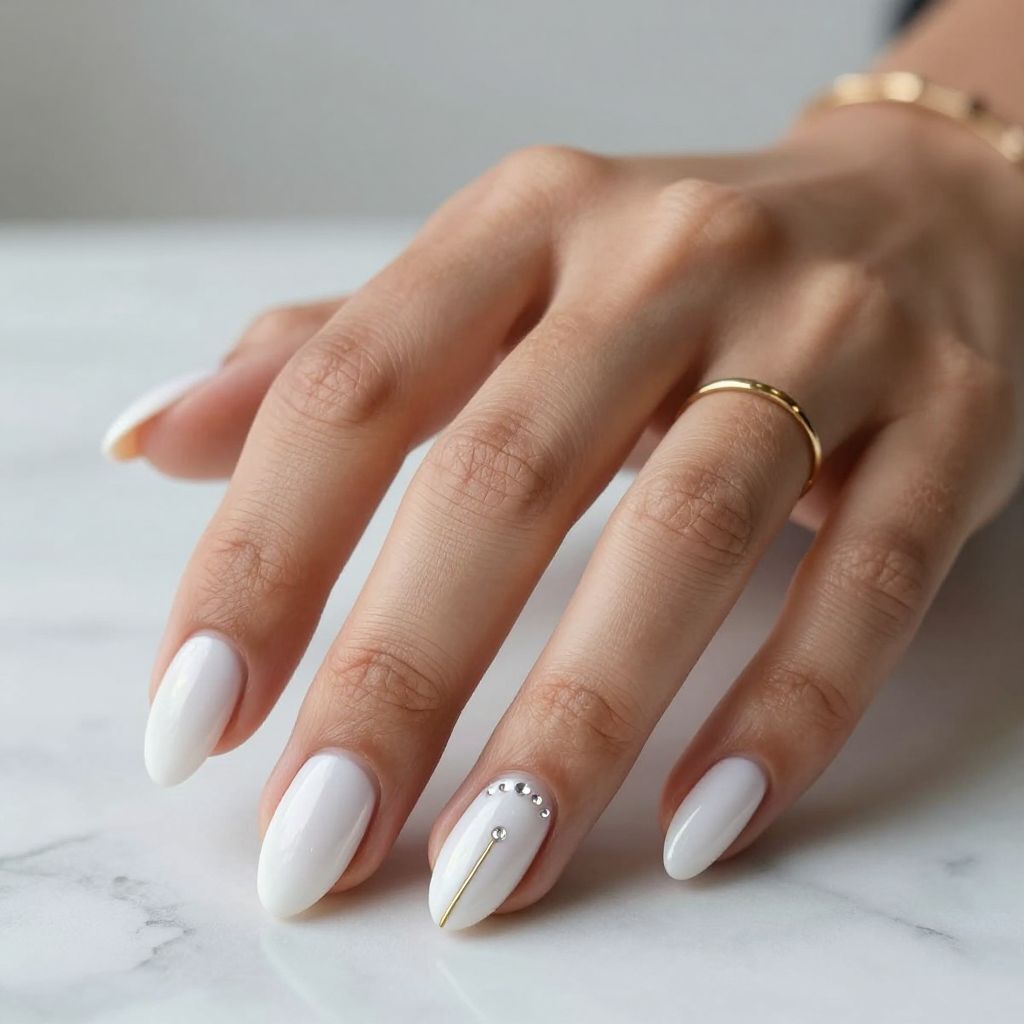 Elegant Classy Almond Nail Designs 8