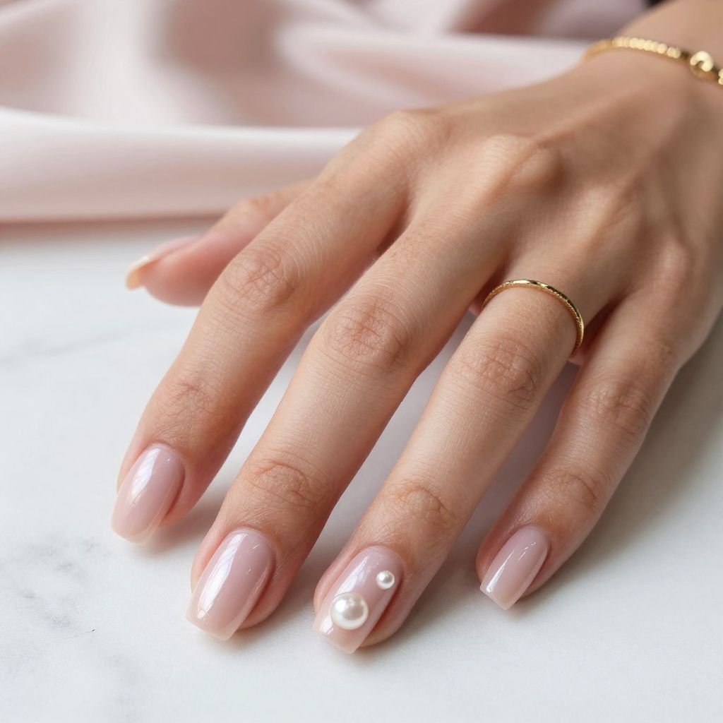 Blush Pink with Pearl Finish